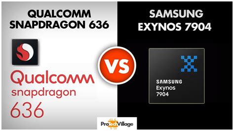 Qualcomm Snapdragon 636 vs Samsung Exynos 5 Octa .